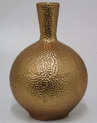 Gold Resin Vase