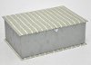 Gray Fabric Jewel Box