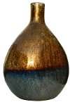 Tri-Color Glass Vase