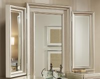 Traditional Champagne Tri-View Vanity Mirror - Diva