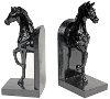 Black Horse Bookend Pair