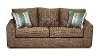 Cocoa Brown Casual Contemporary Sofa - Hannah