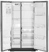 WRS571CIDM Whirlpool Side-by-Side Refrigerator - 36 Inch Counter Depth - Stainless Steel-2