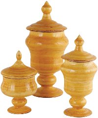 15 Inch Marigold Ceramic Urn