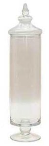 Tall Glass Jar