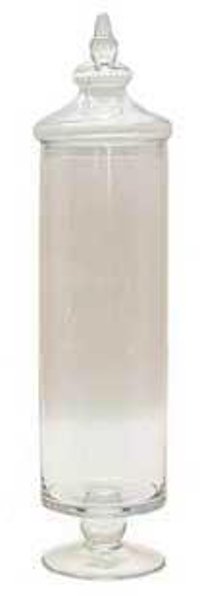 Tall Glass Jar