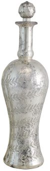 15 Inch Glass Antonia Bottle