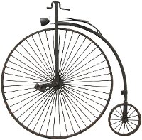 30 Inch Metal Bicycle Wall Decor