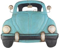 Metal Beetle Car Wall Decor