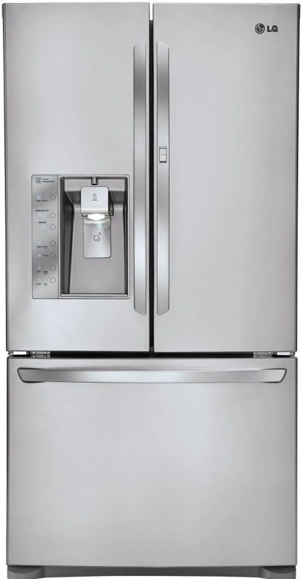 LFXS29766S LG 28.5 cu. ft. French Door-in-Door Refrigerator - 36 Inch Stainless Steel-1