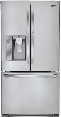LFXS29766S LG 28.5 cu. ft. French Door-in-Door Refrigerator - 36 Inch Stainless Steel
