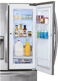 LFXS29766S LG 28.5 cu. ft. French Door-in-Door Refrigerator - 36 Inch Stainless Steel-6