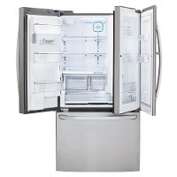 LFXS30766S LG 29.6 cu. ft. French Door-in-Door Smart Refrigerator - 36 Inch Stainless Steel