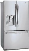 LFXC24726S LG French Door Refrigerator with Smart Cooling Plus - 36 Inch Stainless Steel Counter Depth-5