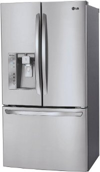LFXS30726S LG 29.8 cu. ft. French Door Refrigerator - 36 Inch Stainless Steel-4