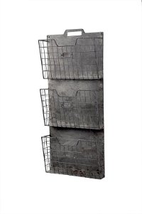 Metal Triple File Holder