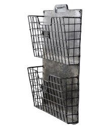 Metal Wall Double File Holder