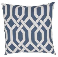 VER18-VERANDAPLLW Veranda Navy 20 Inch Indoor/Outdoor Throw Pillow