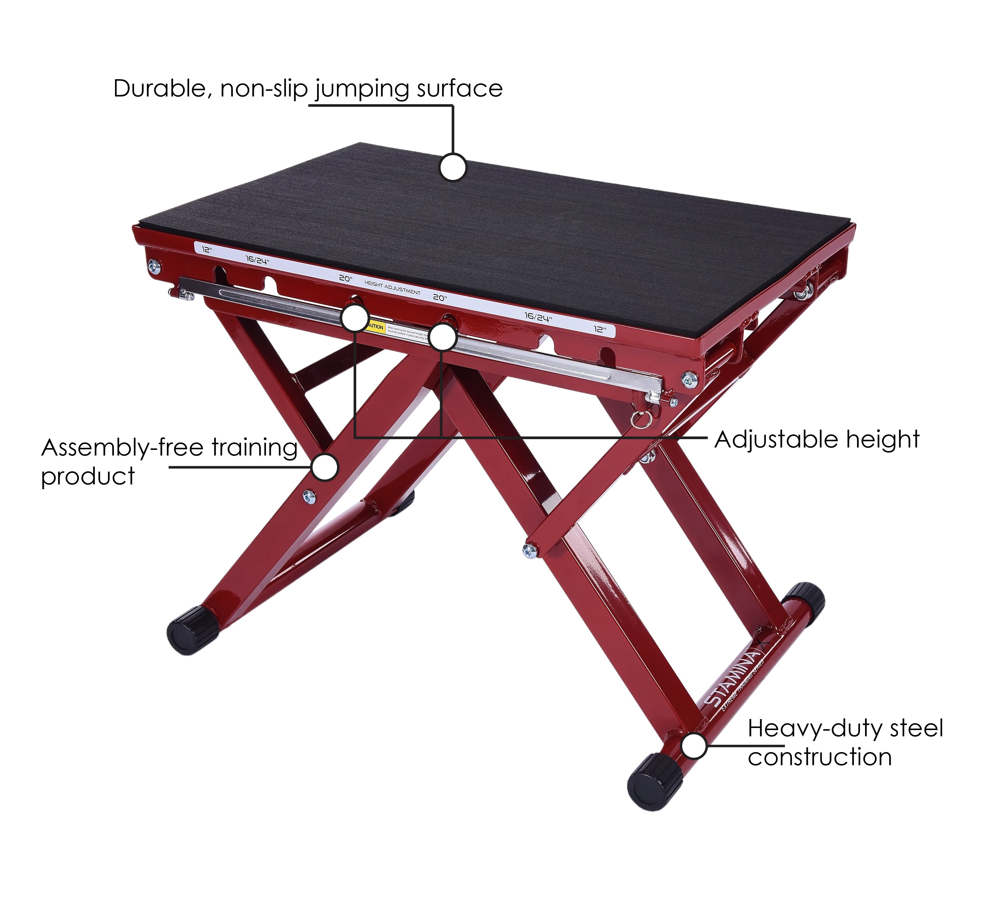 20-0012 X-Adjustable Height Plyo Box-3