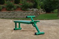 65-2300 Outdoor Fitness Workout Bench