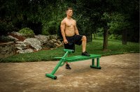 65-2300 Outdoor Fitness Workout Bench-3