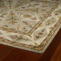 10' Square Sage Green Area Rug - Tara-2