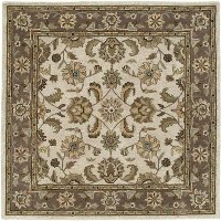 8' Square Linen Area Rug - Tara