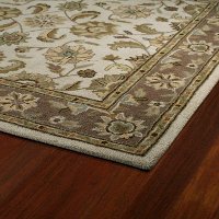 8' Square Linen Area Rug - Tara-2
