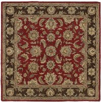 8' Square Salsa Red Area Rug - Tara