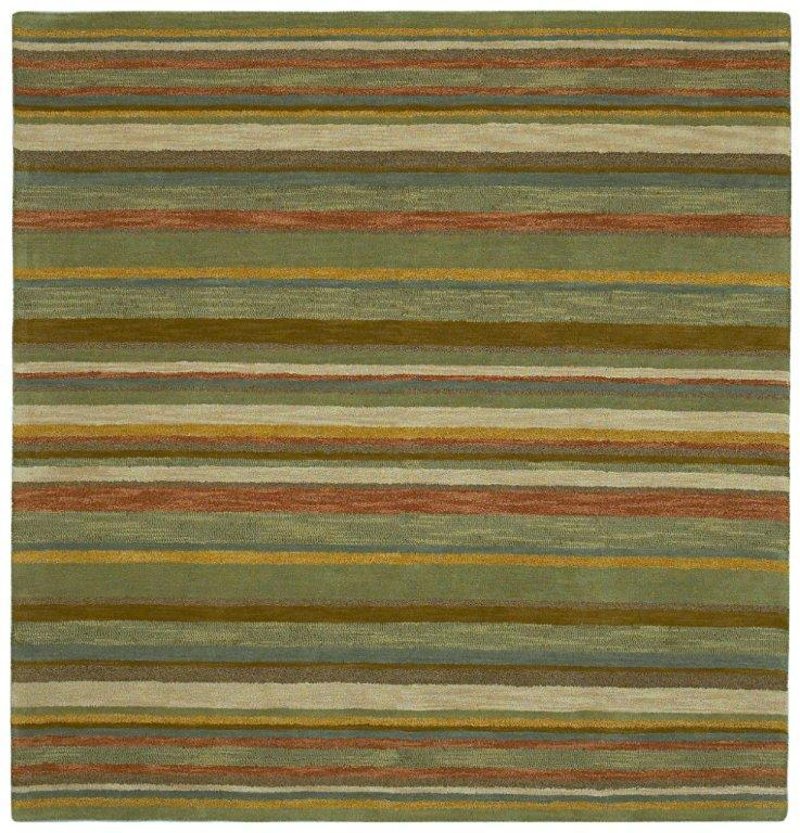 10 Square Green Striped Area Rug Tara Rc Willey Furniture 10 Square Green Striped Area Rug Tara