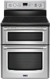 MET8720DS Maytag Double Oven Electric Range - Stainless Steel-1