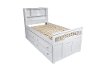 Classic White 4 Piece Twin Bedroom Set - Bayfront-3