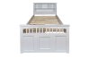 Classic White 4 Piece Twin Storage Bedroom Set - Bayfront
