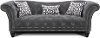 Hutton 90 Gray Upholstered Sofa