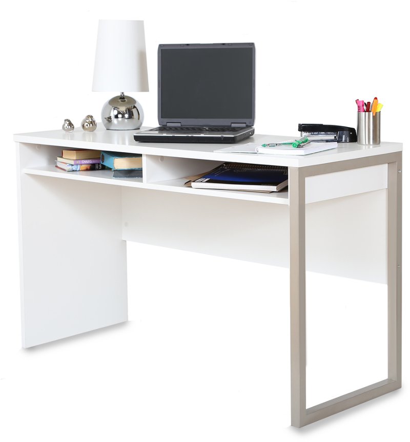 Pure White Small Desk Interface Rc Willey Furniture Store