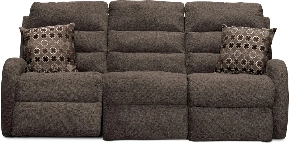 Wonder 82 Inch Mink Upholstered Power Reclining Sofa-1