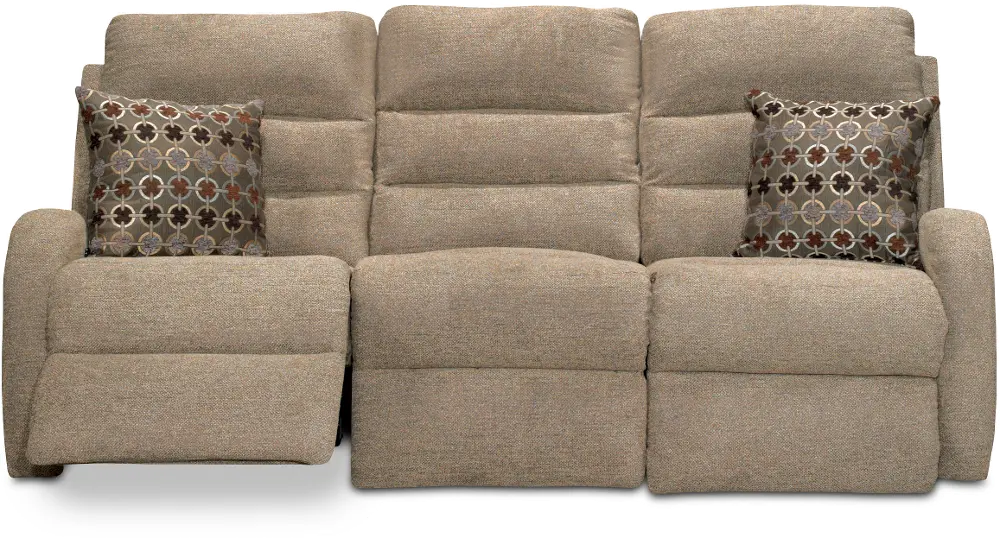 Wonder 82 Inch Wheat Upholstered Power Reclining Sofa-1