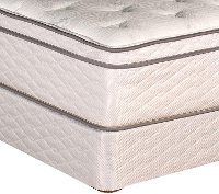 TLPF-CHAPELHILL-ET Twin Sleep Set - Sunset Chapel Hill Euro Top Low-Profile