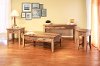 Pine Two Tone Rustic End Table - Tanmeron-2