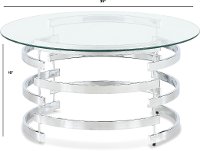 Ultra Modern Glass Coffee Table - Tayside