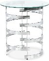 Ultra Modern Glass End Table - Tayside