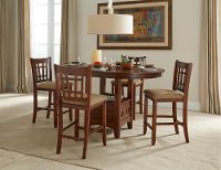 5 Piece Dark Counter Height Dining Set - Mission