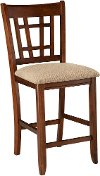 5 Piece Dark Counter Height Dining Set - Mission -2