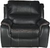 Black Power Recliner - Wayne