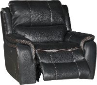 Black Power Recliner - Wayne-2