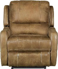 Brown Power Lay-Flat Recliner