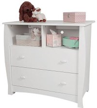 3640330 White Changing Table with Removable Changing Stating - Beehive -2