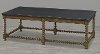 Workbench Metal and Wood Coffee Table-2