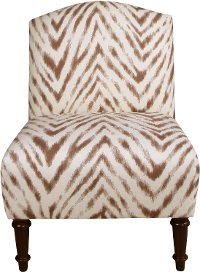 32-1ESPAMRHRS Amir Met Harissa Armless Chair - Camel Back-4