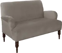 9506ESPRGLSMK Regal Smoke Settee